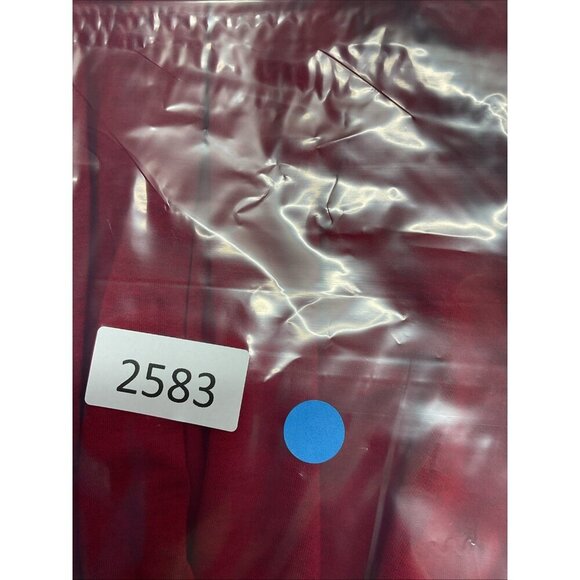 Bryn Walker Midi Dress size S Minimalist‎ Jersey Red long sleeve asymmetrical - Picture 13 of 13